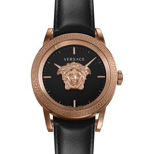 Versace Men's Black 43 Empire Watch